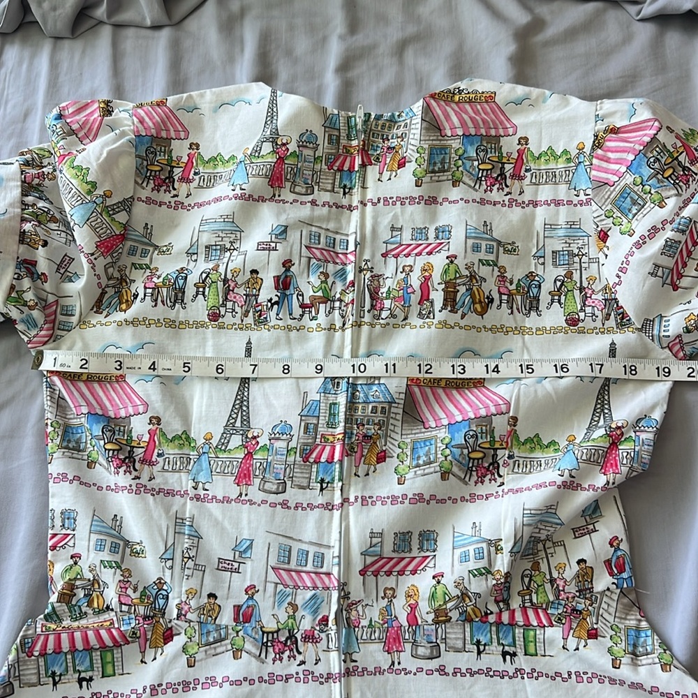 Rare Bernie Dexter made in the US swinging rockabilly dress Sweet 16 NWOT - Picture 7 of 10